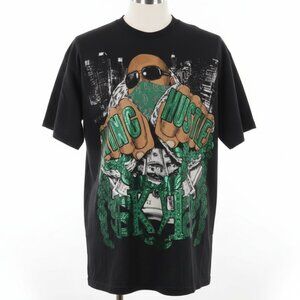Y2K Men's King hustle Streetwear pro t Size 3X tall t-shirt
